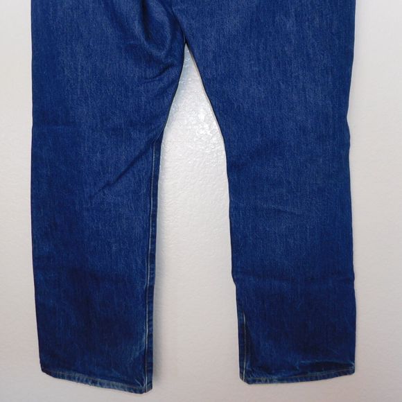 Levis 501 XX Jeans Size 40 x 30 Denim 5 Pocket Indigo Blue Casual Button Fly - Picture 10 of 10